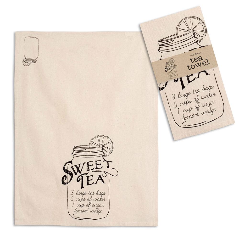 Sweet Tea Vintage Tea Towel (Set of 4)-Kitchen-Vintage Shopper